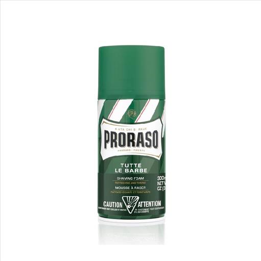 SHAVE FOAM REFRESH GREEN 300 ML