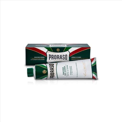 SHAVE CREAM TUBE REFRESH GREEN 150 ML