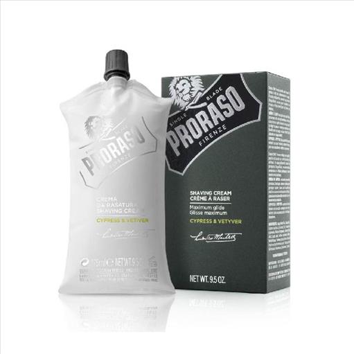 CYPRESS VETIVER PRORASO SHAVING CREAM 275 ML