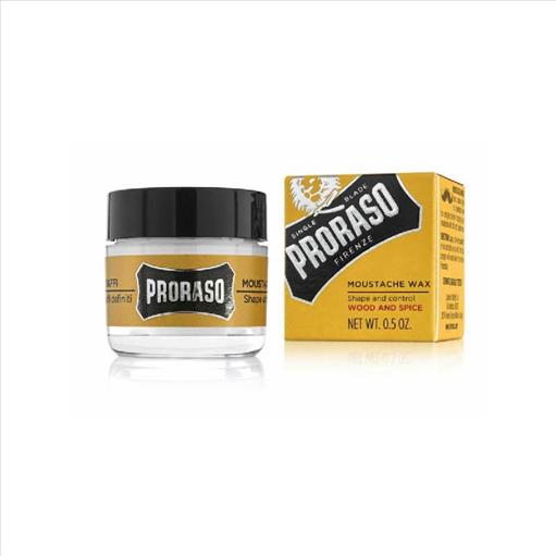 WOOD SPICE PRORASO MOUSTACHE WAX 15 ML